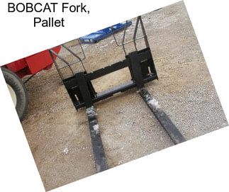 BOBCAT Fork, Pallet