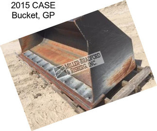 2015 CASE Bucket, GP