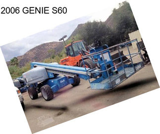 2006 GENIE S60