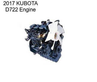 2017 KUBOTA D722 Engine