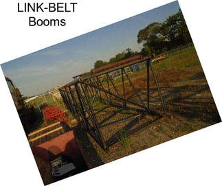 LINK-BELT Booms