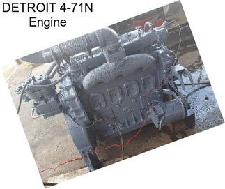 DETROIT 4-71N Engine