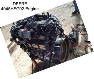 DEERE 4045HFG92 Engine