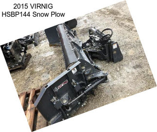 2015 VIRNIG HSBP144 Snow Plow
