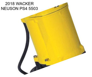 2018 WACKER NEUSON PS4 5503