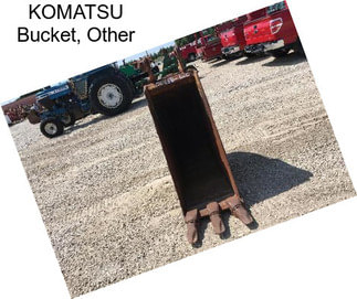 KOMATSU Bucket, Other