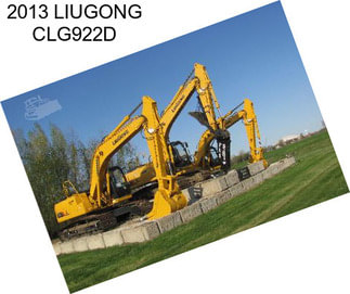 2013 LIUGONG CLG922D