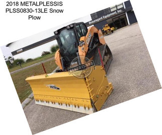 2018 METALPLESSIS PLSS0830-13LE Snow Plow