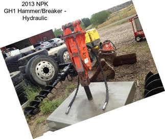 2013 NPK GH1 Hammer/Breaker - Hydraulic