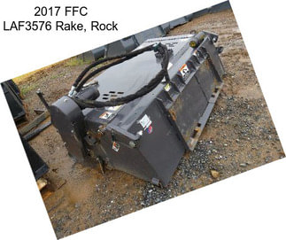 2017 FFC LAF3576 Rake, Rock