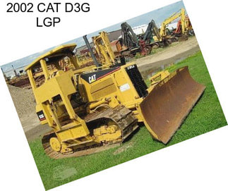 2002 CAT D3G LGP