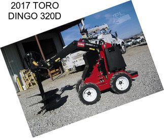 2017 TORO DINGO 320D