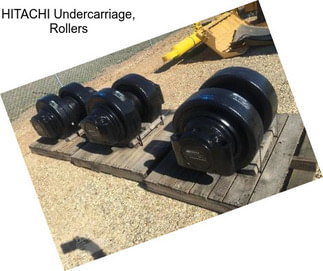 HITACHI Undercarriage, Rollers