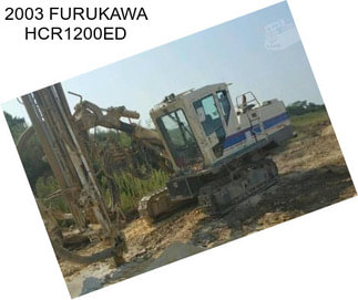 2003 FURUKAWA HCR1200ED