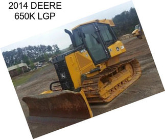 2014 DEERE 650K LGP