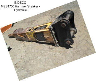 INDECO MES1750 Hammer/Breaker - Hydraulic