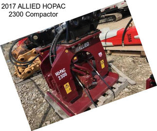 2017 ALLIED HOPAC 2300 Compactor