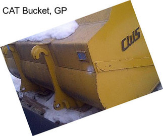 CAT Bucket, GP