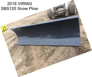 2018 VIRNIG SBS120 Snow Plow