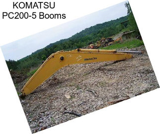 KOMATSU PC200-5 Booms