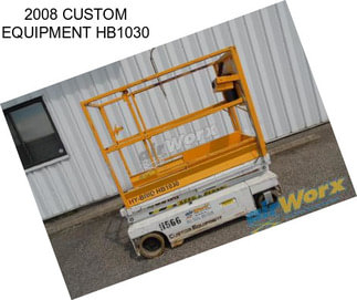 2008 CUSTOM EQUIPMENT HB1030