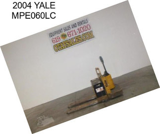 2004 YALE MPE060LC