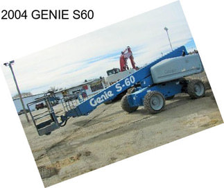 2004 GENIE S60