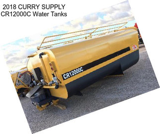 2018 CURRY SUPPLY CR12000C Water Tanks