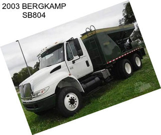 2003 BERGKAMP SB804