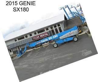 2015 GENIE SX180