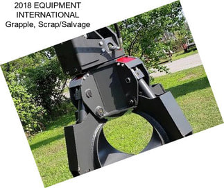 2018 EQUIPMENT INTERNATIONAL Grapple, Scrap/Salvage