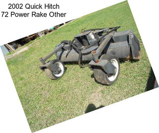 2002 Quick Hitch 72\