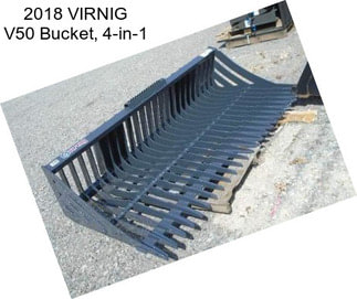 2018 VIRNIG V50 Bucket, 4-in-1