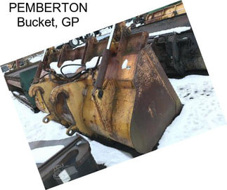 PEMBERTON Bucket, GP