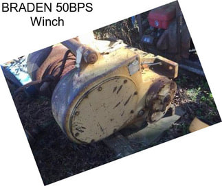 BRADEN 50BPS Winch