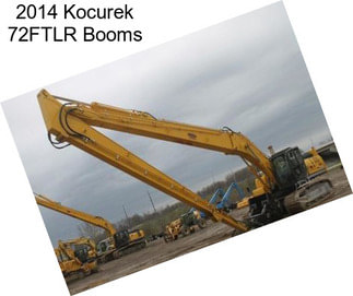 2014 Kocurek 72FTLR Booms