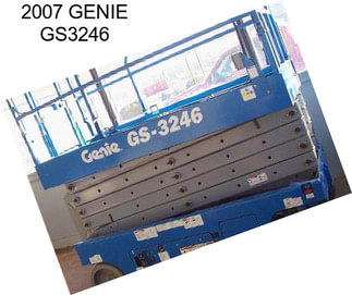 2007 GENIE GS3246