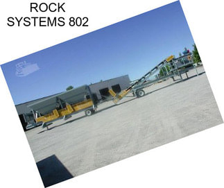 ROCK SYSTEMS 802