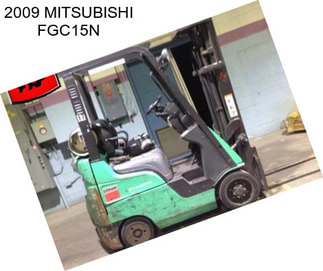 2009 MITSUBISHI FGC15N