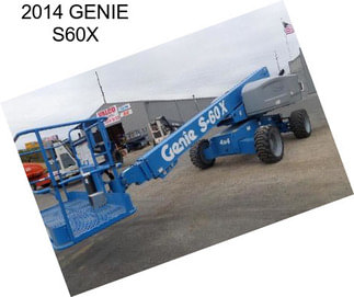 2014 GENIE S60X