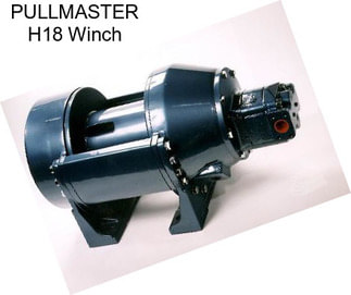 PULLMASTER H18 Winch