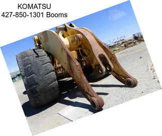 KOMATSU 427-850-1301 Booms