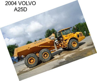 2004 VOLVO A25D