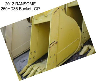 2012 RANSOME 250HD36 Bucket, GP