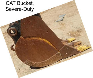 CAT Bucket, Severe-Duty