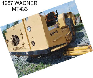 1987 WAGNER MT433
