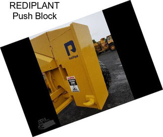 REDIPLANT Push Block