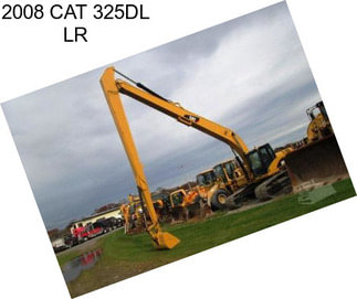 2008 CAT 325DL LR