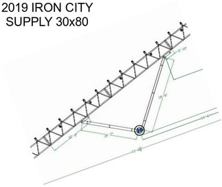 2019 IRON CITY SUPPLY 30x80