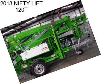 2018 NIFTY LIFT 120T